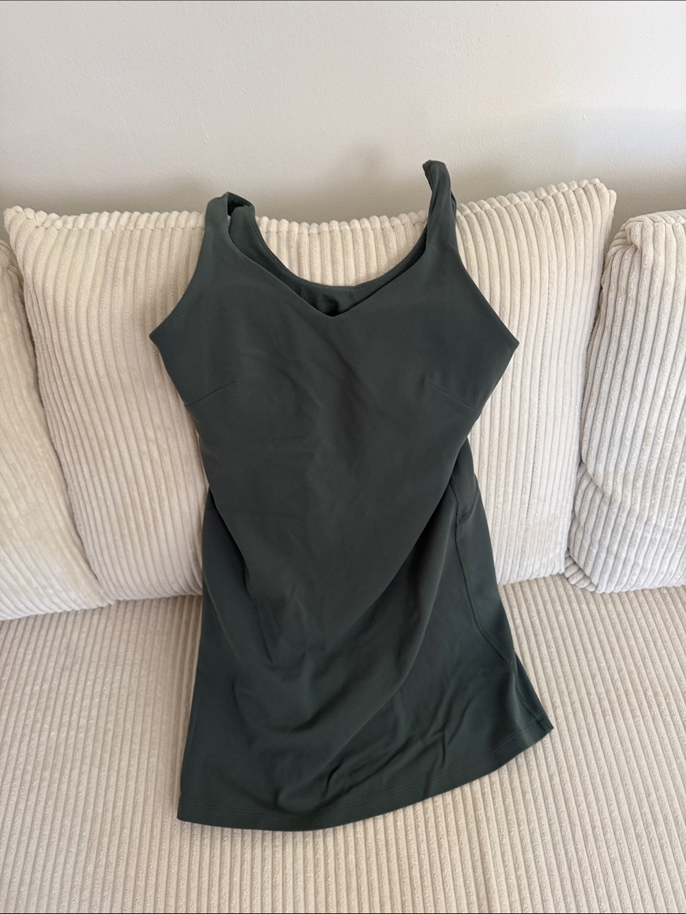 Lululemon Dark Green Tank athletic dress